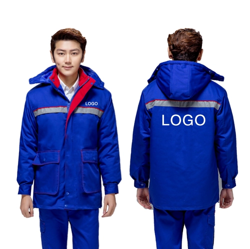 Антистатический пуховик для работы, зимний длинный комплект, увеличенная толщина, средней длины