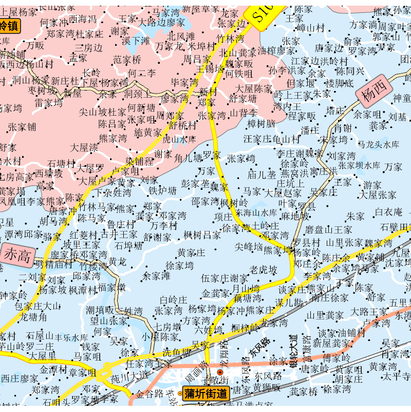 咸宁市特殊定制地图湖北省JPG格式电子版高清色彩图片素材新款 - 图1