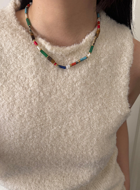 Always线上商店彩色串珠项链