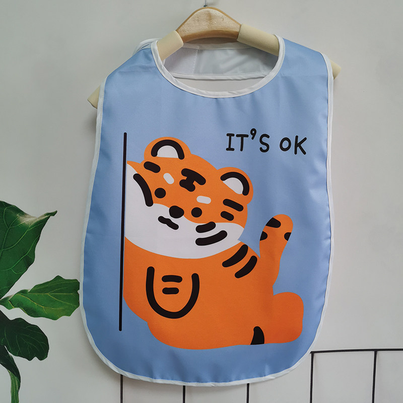 卡通可爱虎成人防水围兜 个性吃火锅烧烤吃饭防污成人防油污围嘴,淘宝优惠券,粉丝福利购,淘宝优惠卷