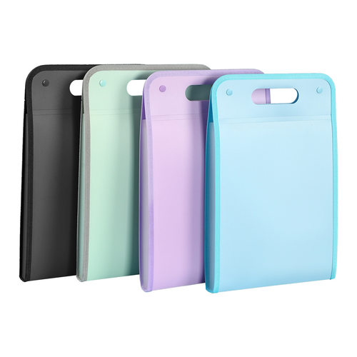 13格风琴包文件夹竖式A4多层中小学生用大容量手提式风琴夹书本资料夹卷子试卷收纳整理神器科目分类文件夹 - 图3