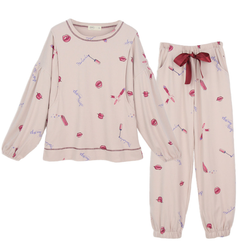 月子服春秋冬夏纯棉产妇哺乳期睡衣 欧美妃家居服套装