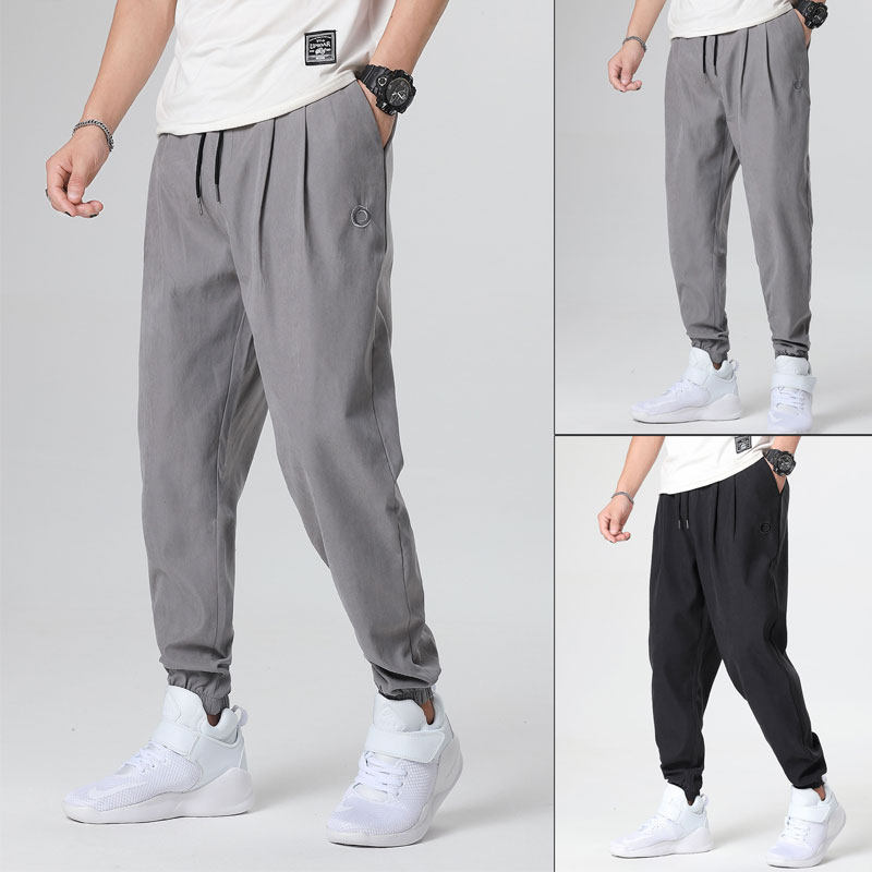 秋季男士九分裤韩版潮流工装运动裤 蒙基米亚休闲裤