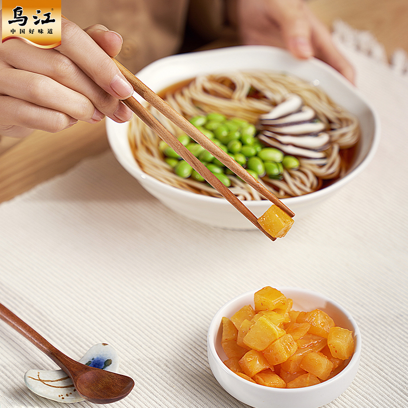 乌江小脆口脆口萝卜22g*12袋/24袋下饭菜酸甜休闲开味开袋即食
