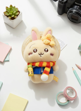 吉伊草帽系列田园乌萨奇包挂件