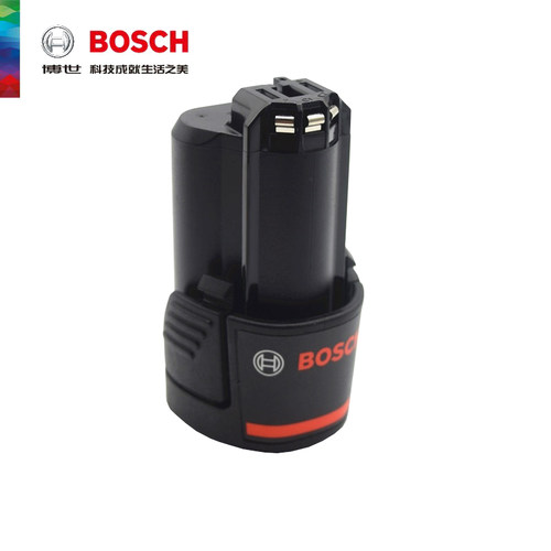原装博世12V充电手钻锂电池2.0AH/3.0AH大容量电池充电器 GSR120 - 图0