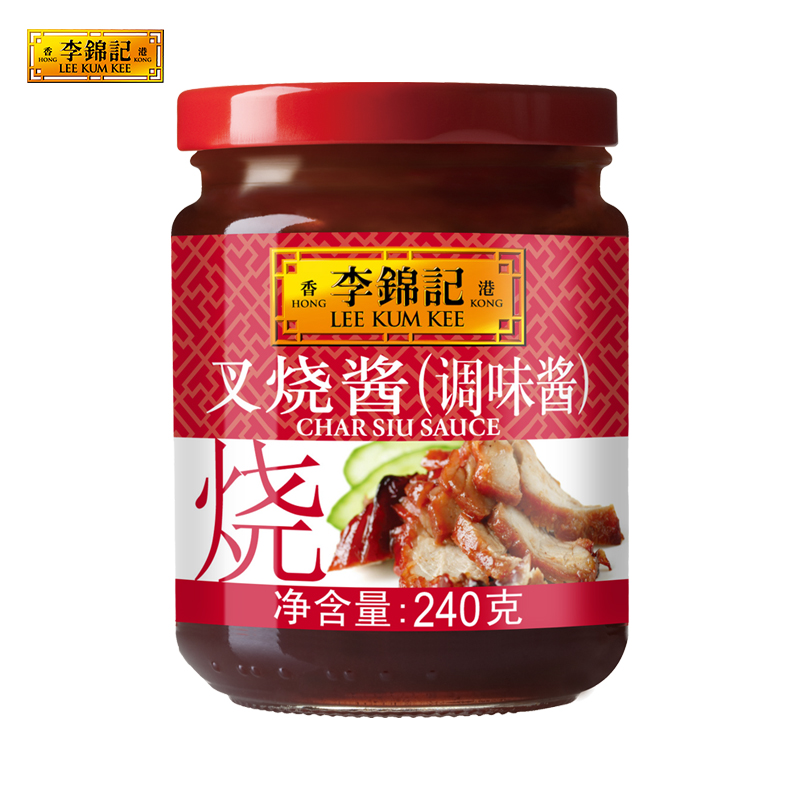 李锦记叉烧酱240g*1瓶叉烧酱调料叉烧肉家用调味料 - 图0