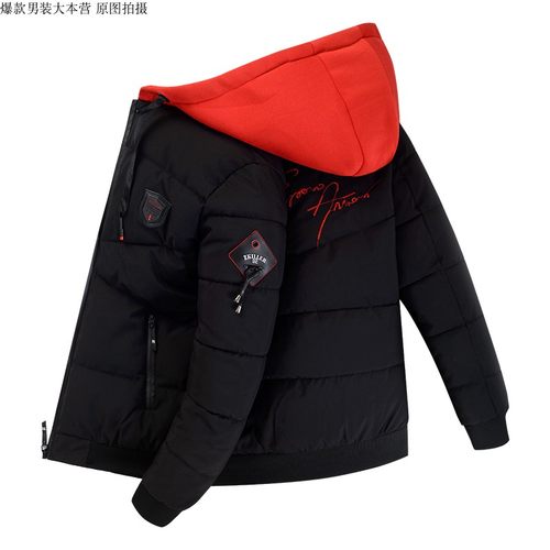 2023年新款羽绒服冬季加厚ins潮牌学生白色百搭羽绒棉服男童帅气 - 图3