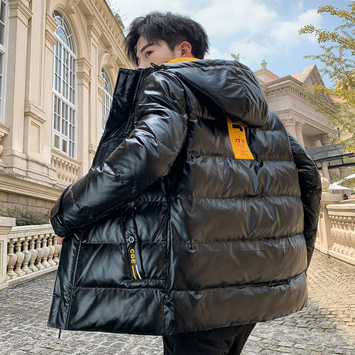 2023年新款羽绒服冬季加厚ins潮牌学生白色百搭羽绒棉服男童帅气 - 图2