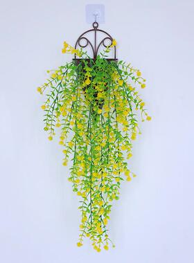 仿真藤蔓装饰品塑料吊篮假花藤条