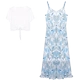 Đầm dự tiệc họa tiết hoa nữ hè 2019 khí chất mới được ưa chuộng là áo hai dây mỏng manh phù hợp với váy dài - váy đầm