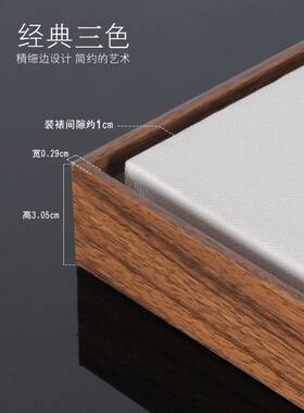 定制铝合金窄边油画外框简约L型油画框相框广告装裱定制油画轻奢