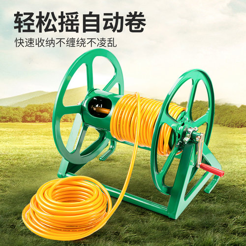 卷管机农用水管收纳机农用高压打药管绕管机手动卷管架手摇收管机 - 图0