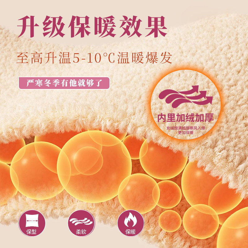 中老年睡衣女冬季珊瑚绒三层夹棉加绒加厚妈妈保暖家居服老人套装,淘宝优惠券,粉丝福利购,淘宝优惠卷