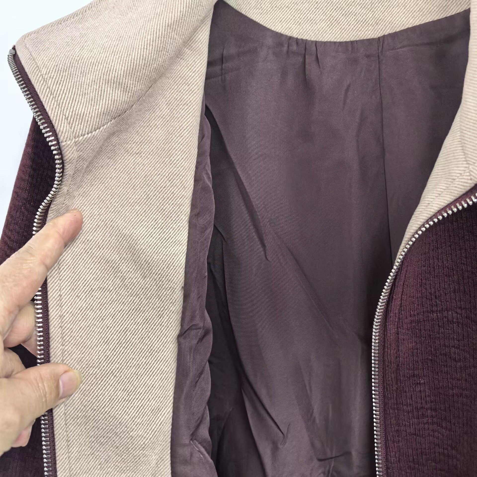 FCLF91989春装2026妈妈女新款时尚休闲宽松撞色翻领中老年短外套,淘宝优惠券,粉丝福利购,淘宝优惠卷