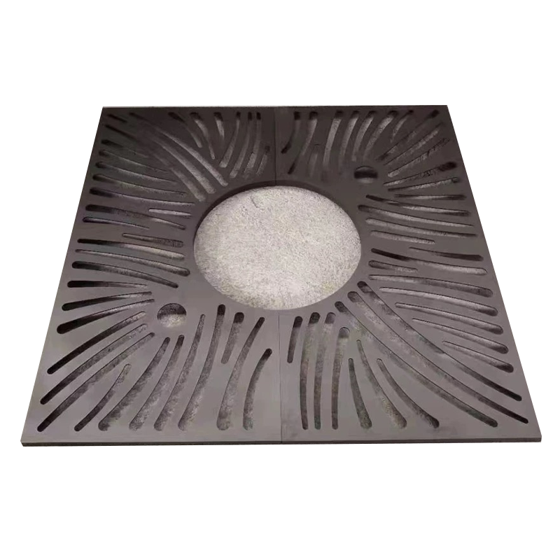 不锈钢树池篦子切割市政护树板镀锌树围子树盖板可定制铸铁树篦子 - 图3