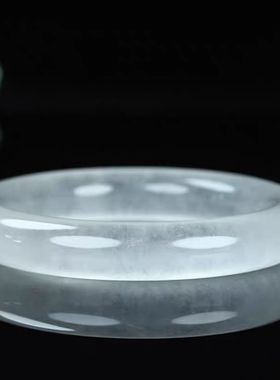 天然a货独龙玉胖圆条玉镯