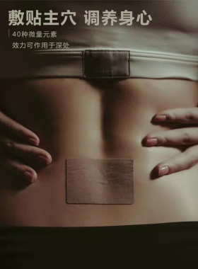 李时珍蕲艾砭石自发热艾灸贴