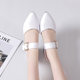 Lingfeng large-size genuine leather women's shoes soft, comfortable and breathable