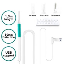 1080P 4 3 inch HD Display 5 5mm Ear Endoscope Video Medical