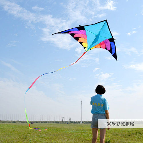【飘尾集】潍坊奥月风筝尾巴10米30米片尾筒尾协助风筝飞行平衡性 - 图2