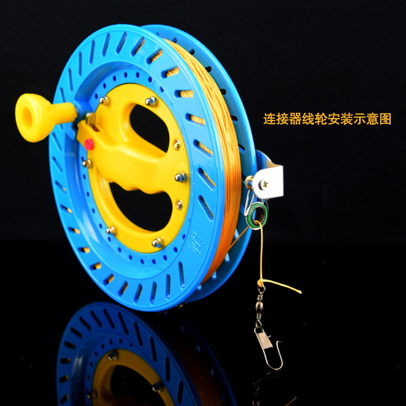 潍坊风筝连接器轴承链接器风筝线连接钩子钓鱼挂钩大型风筝连接扣 - 图2