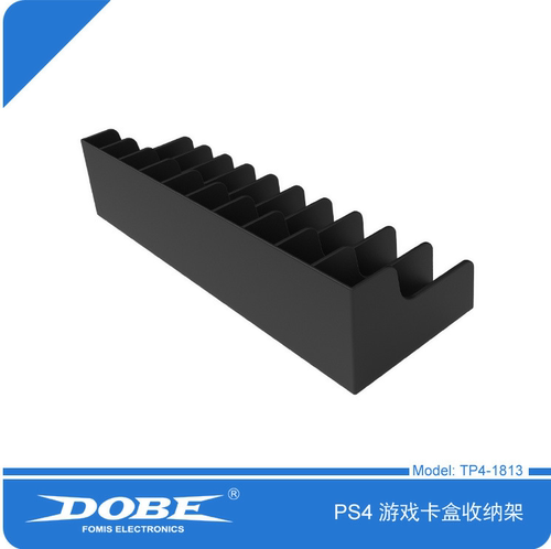 DOBE正品 PS4SLIM PRO光盘碟片收纳架 游戏支架收纳18/36个光盘盒 - 图1