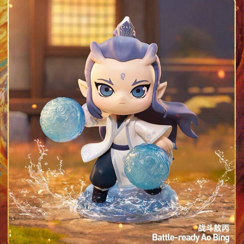 泡泡玛特新品 哪吒之魔童闹海天生羁绊盲盒手办潮玩摆件送人礼物