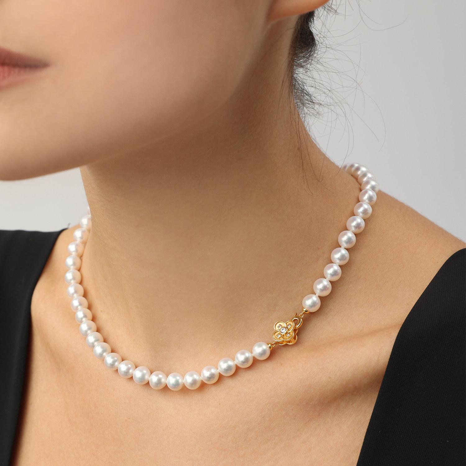 RUANS/阮仕淡水珍珠项链妈妈款锁骨颈链送女友生日礼物有钱花系列,淘宝优惠券,粉丝福利购,淘宝优惠卷