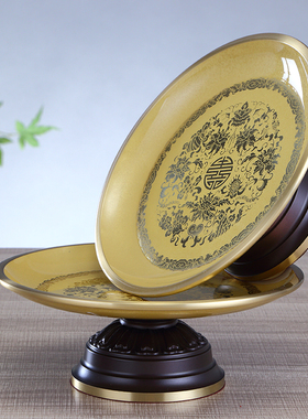 黄铜心经佛前神像供具套装佛具