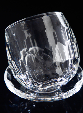 水晶供水杯供佛杯玻璃观音净水杯