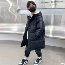 Childrens down clothes boy among 2023 new foreign air boys CUHK Girl girl thickened childrens clothing jacket