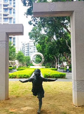 户外广场铜雕园林公园摆件