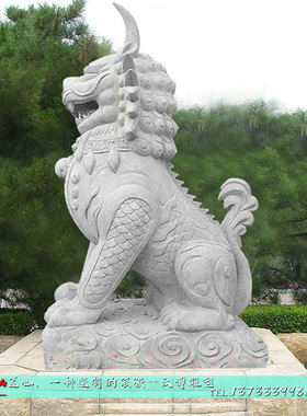 獬豸定制传统塑像城市广场铸铜