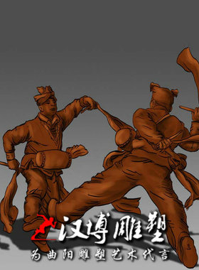 玻璃钢民俗农村文化雕像园林仿铜