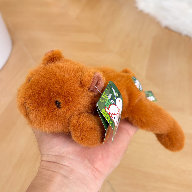 优囝仔趴趴掌中宝动物系列猫咪小狗毛绒玩具小兔子熊猫公仔玩偶,淘宝优惠券,粉丝福利购,淘宝优惠卷