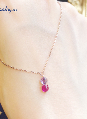 迷你能量水晶球宝石女INS项链