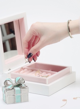 小众设计简约细圈戒指女925纯银