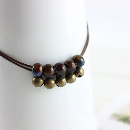 Ретро браслет на ногу, колокольчик для школьников для влюбленных, аксессуар, японские и корейские, в корейском стиле, простой и элегантный дизайн