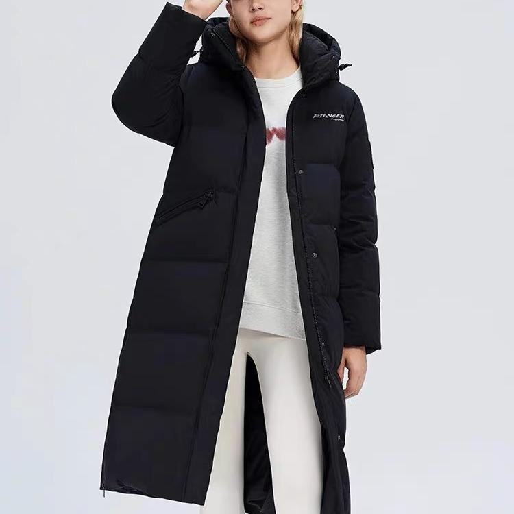 杰奥羽绒服女长款过膝2025冬季新品加厚专柜正品H型保暖修身3016