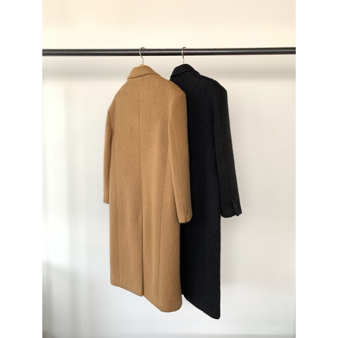 UNDERSON东大门㊣实拍女装新品热卖25秋冬人气真品中长款大衣 - 图1