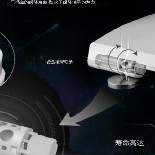 通用SWELL四维马桶盖配件老式阻尼家用上装板座圈抽水坐便器坐厕 - 图3