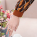 Áo sơ mi nữ dài tay mùa thu mới cho phụ nữ trung niên áo dài 40-50 tuổi - Quần áo của mẹ áo kiểu tuổi trung niên Quần áo của mẹ