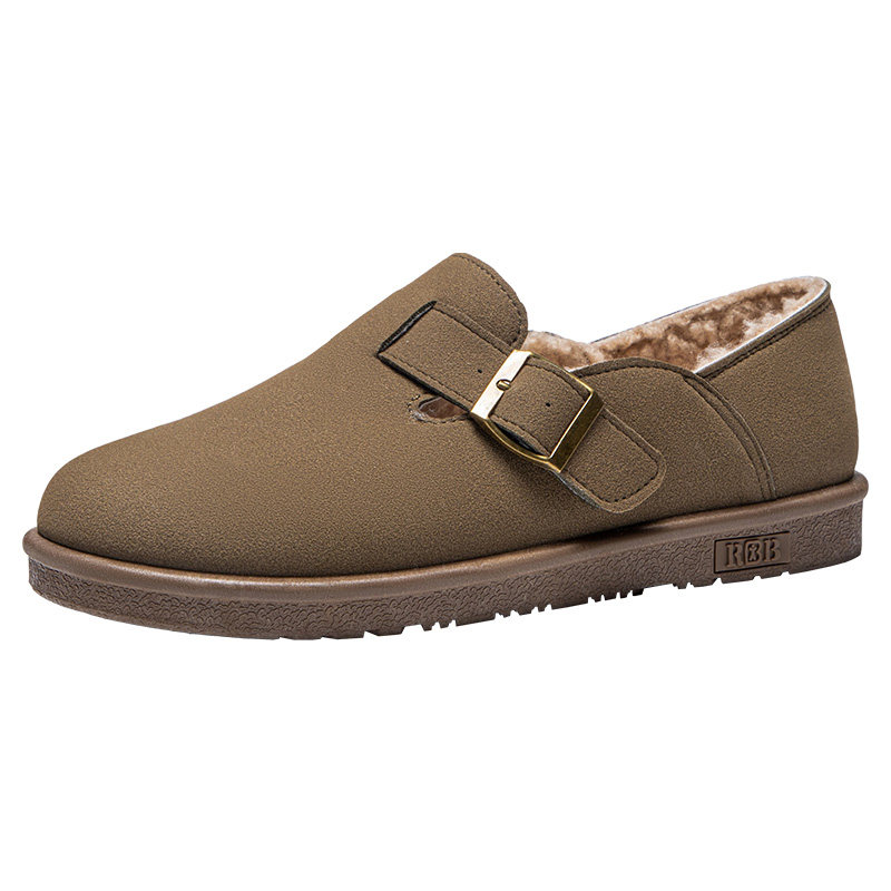 人本勃肯鞋女2025新款秋冬加绒毛毛鞋保暖二棉鞋懒人一脚蹬女鞋潮,淘宝优惠券,粉丝福利购,淘宝优惠卷