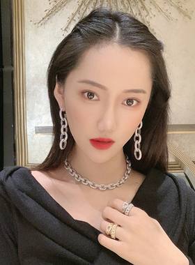 镂空锆石戒指复古个性情侣对戒