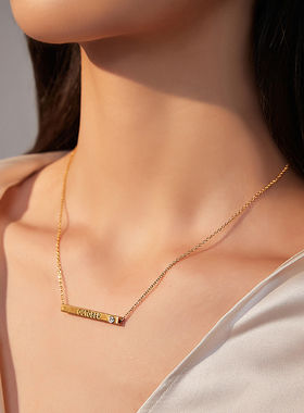 【所有姐姐的衣橱直播间】轻奢个性十二月份项链 送闺蜜礼物