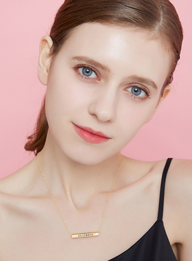 GlamEver吊坠项链女时尚