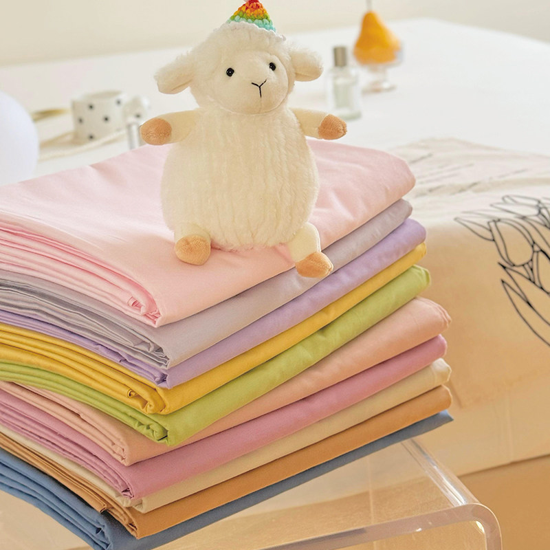 简约百搭经典纯棉床单纯色床罩全棉1.8m单双人1.5m床笠床垫保护套,淘宝优惠券,粉丝福利购,淘宝优惠卷