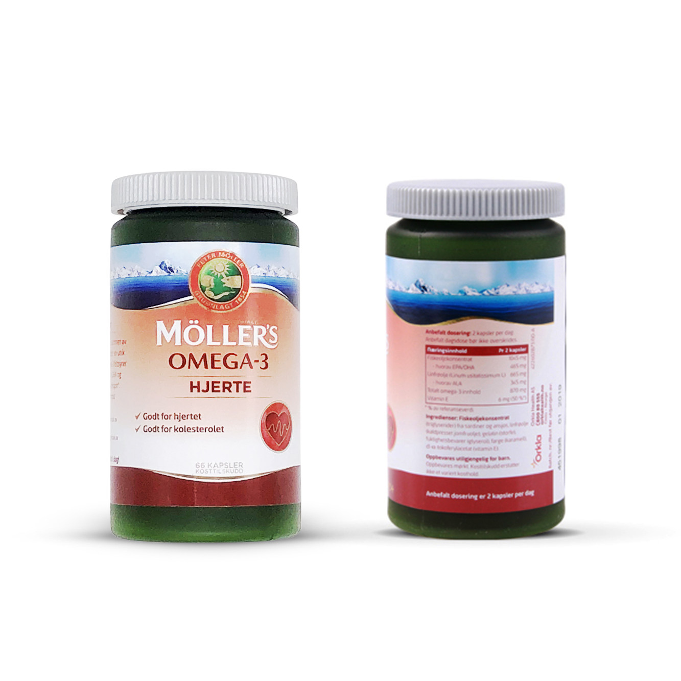 挪威mollers沐乐思中老年软胶囊 ORKLA海外鱼油/深海鱼油