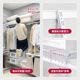Platinum-resistant metal wardrobe wardrobe and cloakroom for home bedroom environmentally friendly storage rack free combination 2.8 meters